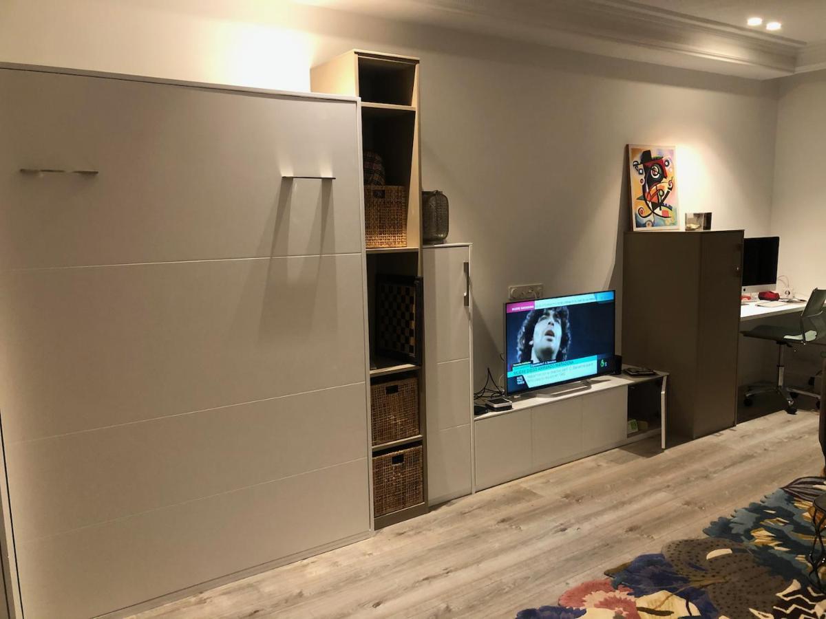 110 M2 Central Apartment In Abando Close To Guggenheim With Parking Bilbau Exterior foto